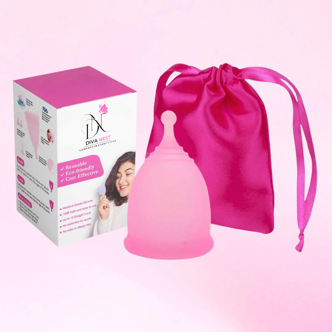 Diva Cup | FDA Approved Reusable  | Leak-Free Comfort Cup