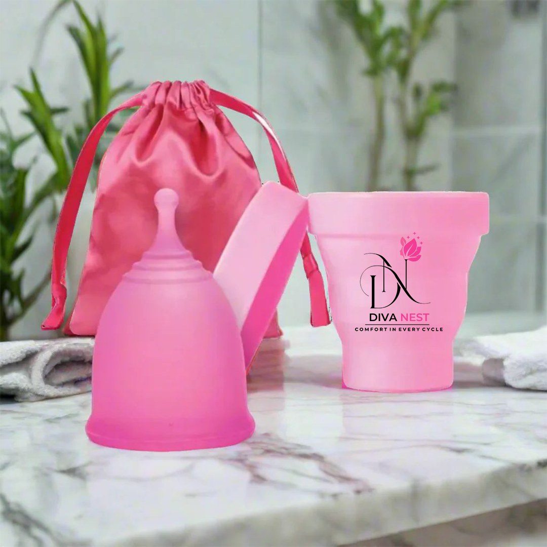 Diva Cup | FDA Approved Reusable  | Leak-Free Comfort Cup